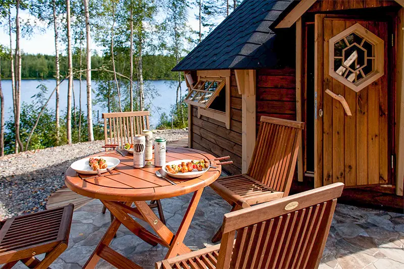 Grill hut and lake view in Hapero, Mikkeli