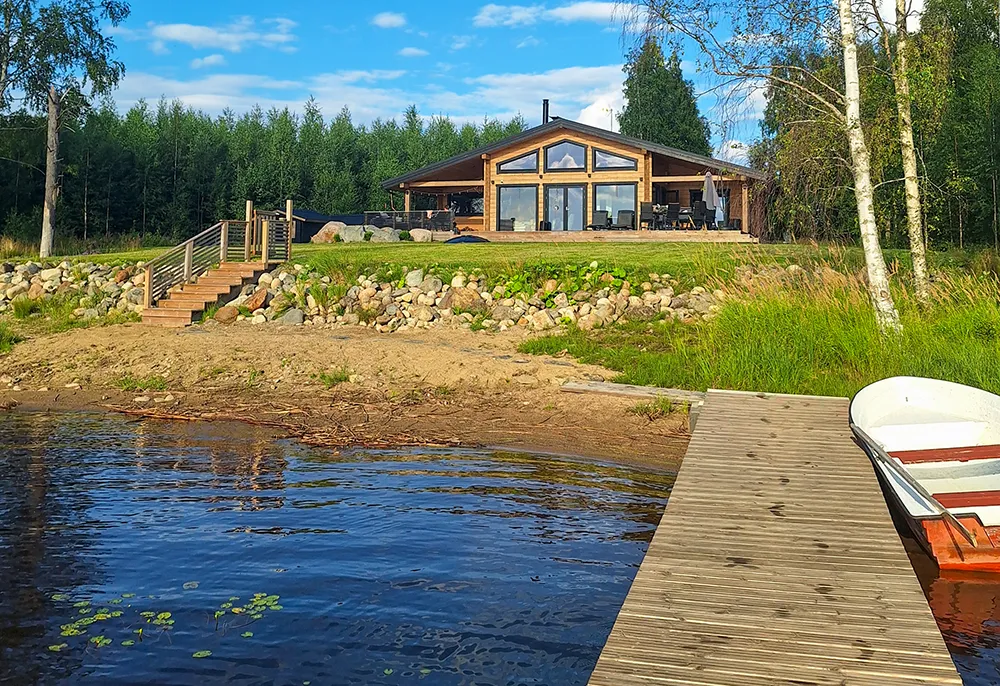 Villa Kotiranta laiturilta