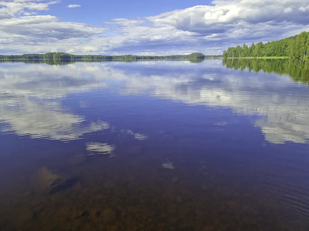 Järvimaisema Mänttä-Vilppulassa