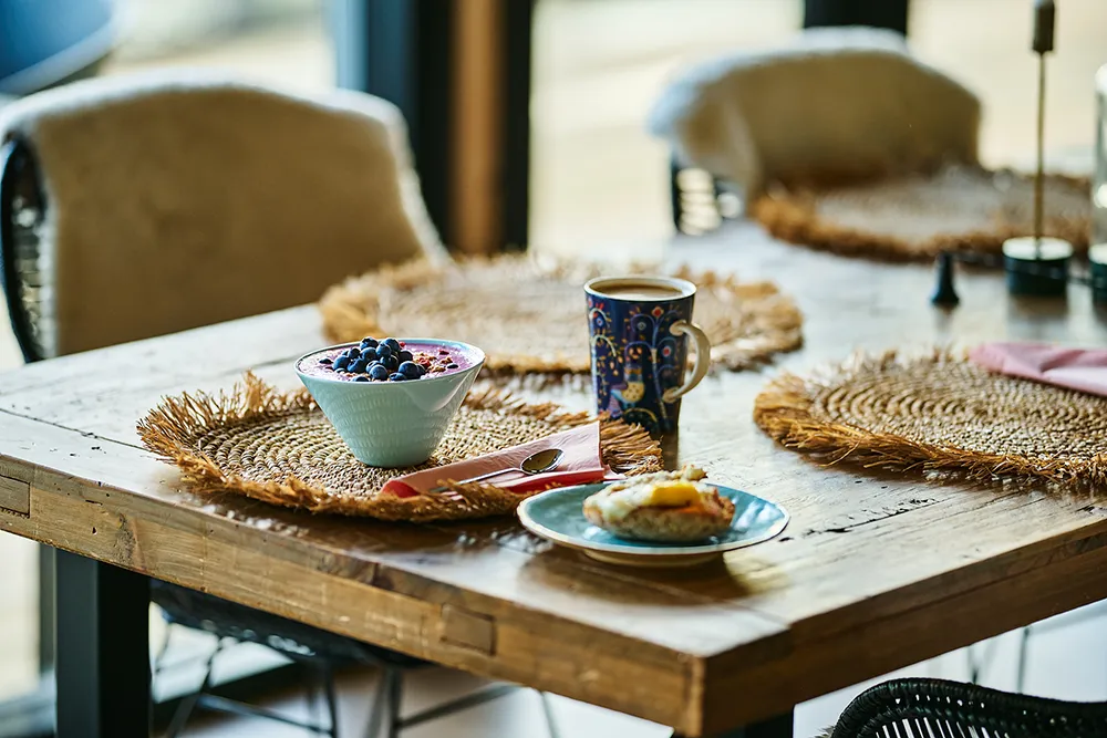 Aamiainen Villa Sifressä Kustavissa